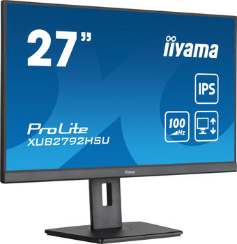 27 Zoll iiyama ProLite XUB2792HSU-B6&comma; 68&period;6cm TFT&comma; FreeSync&comma; 0&period;4ms &lpar;MPRT&rpar;&comma; 1x HDMI&comma; 1x DisplayPort
