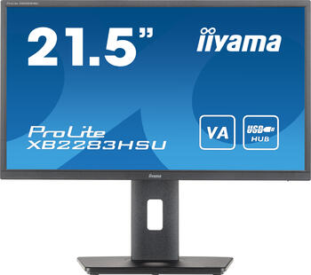 21.5 Zoll iiyama ProLite XB2283HSU-B1, 54.6cm TFT, 1ms (MPRT), 1x HDMI, 1x DisplayPort