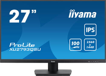 27 Zoll iiyama ProLite XU2793QSU-B6, 68.6cm TFT, FreeSync, 1ms (MPRT), 1x HDMI, 1x DisplayPort
