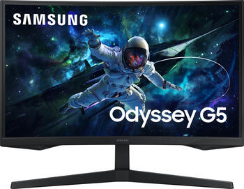 26.9 Zoll Samsung Odyssey G5 G55C (2024), 68.3cm TFT, 165Hz, FreeSync, 1ms (MPRT), HDMI 2.0, DisplayPort 1.2 26.9 Zoll Samsung Odyssey G5 G55C (2024), 68.3cm TFT, 165Hz, FreeSync, 1ms (MPRT), HDMI 2.0, DisplayPort 1.2