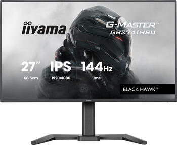 27 Zoll iiyama G-Master GB2741HSU-B1 Black Hawk, 68.6cm, 144Hz, Full HD, 1x HDMI, 1x DP, integrierter USB-Hub 27 Zoll iiyama G-Master GB2741HSU-B1 Black Hawk, 68.6cm, 144Hz, Full HD, 1x HDMI, 1x DP, integrierter USB-Hub