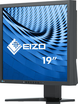 19 Zoll Eizo FlexScan S1934 5:4 schwarz, 48,3cm TFT 14ms, 1x VGA, 1x DVI, 1x DisplayPort