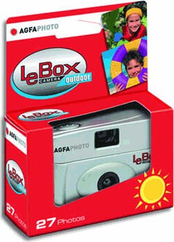 AgfaPhoto Lebox Camera Outdoor Einwegkamera 
