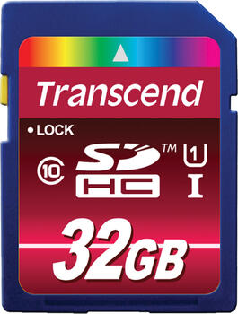 32GB Transcend Ultimate Class10 SDHC Speicherkarte