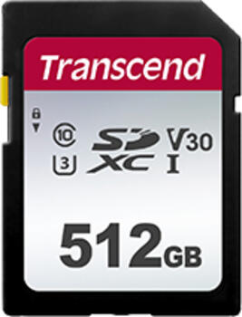 512GB Transcend Class10 SDXC Speicherkarte lesen&colon; 95MB&sol;s&comma; schreiben&colon; 45MB&sol;s
