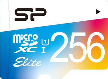 256 GB Silicon Power Elite microSDXC Kit Speicherkarte, USB-C 3.0, USB-A 3.0, lesen: 85MB/s
