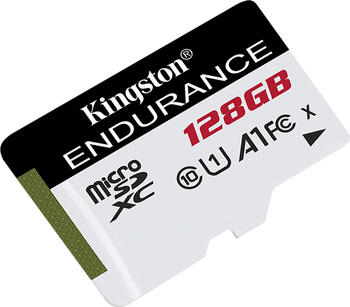 128 GB Kingston High Endurance microSDXC Speicherkarte, lesen: 95MB/s, schreiben: 45MB/s 128 GB Kingston High Endurance microSDXC Speicherkarte, lesen: 95MB/s, schreiben: 45MB/s