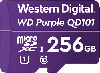 256 GB Western Digital WD Purple SC QD101 Ultra Endurance microSDXC Speicherkarte, USB-A 3.0