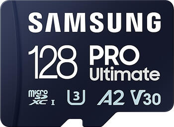128 GB Samsung PRO Ultimate microSDXC USB-Kit Speicherkarte,