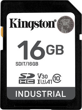 16 GB Kingston INDUSTRIAL SDHC Speicherkarte, 16 GB Kingston INDUSTRIAL SDHC Speicherkarte,