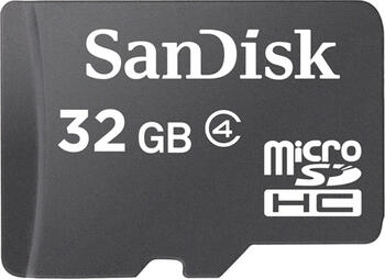 32GB SanDisk Class2 microSDHC Speicherkarte
