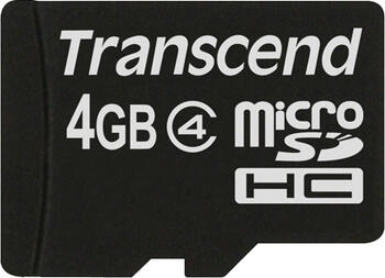 4GB Transcend Class4 microSDHC Speicherkarte
