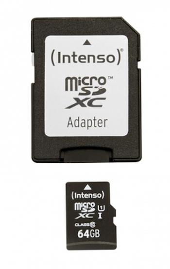 64GB Intenso Class10 microSDXC Speicherkarte