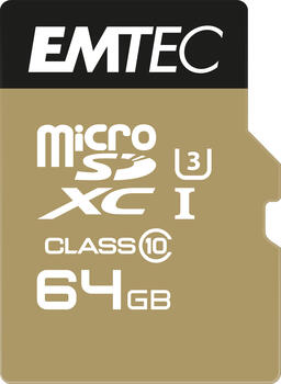 64GB Emtec Speedin microSDXC Speicherkarte 