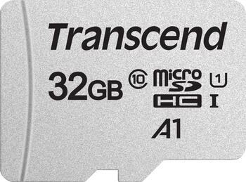 32GB Transcend 300S Class10 microSDHC Speicherkarte lesen: 95MB/s, schreiben: 45MB/s