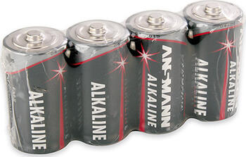 Ansmann Alkalinebatterie Baby C LR 14 red-line 4 Stück Ansmann Alkalinebatterie Baby C LR 14 red-line 4 Stück