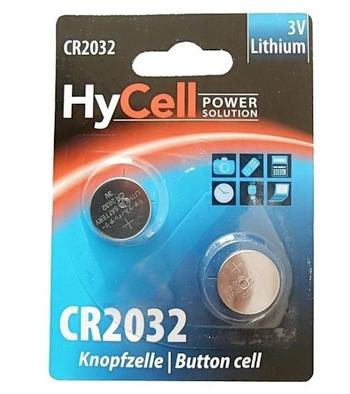 Ansmann HyCell Knopfzelle 3V Lithium CR2032  2er Pack 