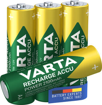 Varta Ready2Use Accu Mignon AA NiMH 2100mAh, 4er-Pack