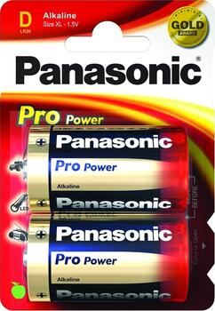 Panasonic Pro Power LR20PPG, Alkali D, 1.5V, 2er-Pack 