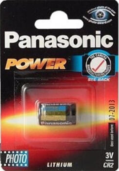 Panasonic Lithium Photobatterie 3V CR2, 1er Blister 