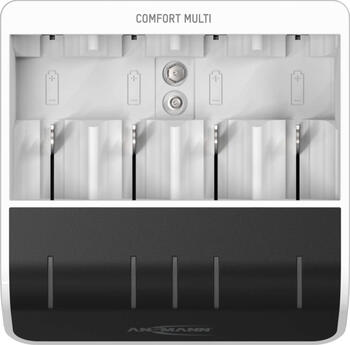 Ansmann Comfort Multi Schnell-Ladegerät mit USB Eingang 