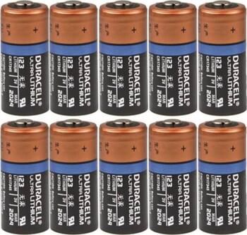 Duracell Procell High Power Lithium Photo, Batterie 10 Stück, CR123A