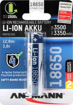 Ansmann 18650 Li-Ion 3500mAh 