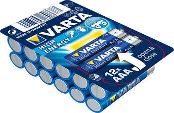 Varta Longlife Power Micro AAA, 12er-Pack Batterie 