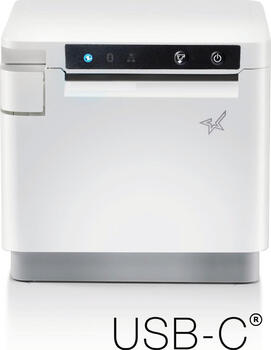 Star Micronics mC-Print3 weiß, USB-C, LAN, Thermodirekt 