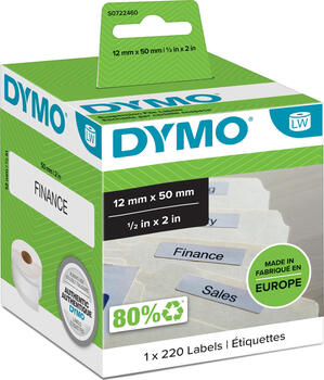 Dymo Etiketten für Hängeablagen 99017 Dymo Etiketten für Hängeablagen 99017