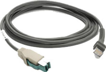 Zebra / Motorola USB Cable Power+ 2.1m Grau - Datenkabel 