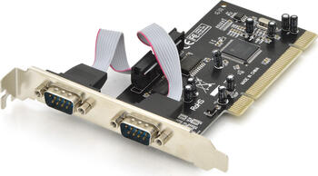 DIGITUS  2x D-Sub9 seriell Ports PCI Card 