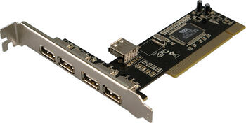 LogiLink 4+1-port USB 2.0 PCI Card USB 2.0 Schnittstellenkarte