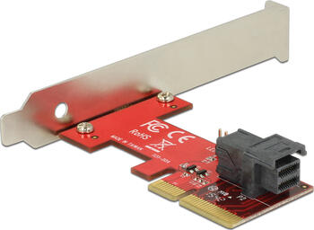 DeLOCK PCI Express Card > 1 x internal SFF-8643 NVMe U.2 miniSAS, M.2 PCIe