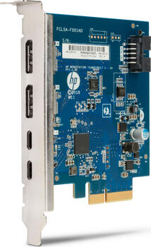 HP PCI Express Card > 2x Thunderbolt 3, 2x DisplayPort 