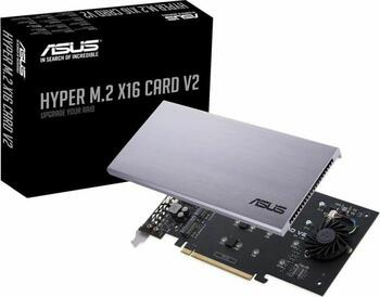 ASUS Hyper M.2 X16 Card V2, PCIe -> 4x M.2 PCIe 