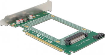PCI Express x16 Karte zu 1x intern U.2 NVMe SFF-8639 