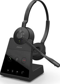Jabra Engage 65 Stereo (DE) Headset, mit Busylight unterstützt: DECT, Multipoint, Ladestation Jabra Engage 65 Stereo (DE) Headset, mit Busylight unterstützt: DECT, Multipoint, Ladestation