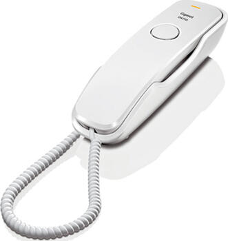Gigaset DA210 Platzsparendes Kompakttelefon weiß 
