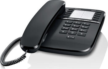Gigaset DA510 Standard-Telefon mit Direktwahl schwarz 