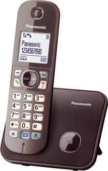 Panasonic KX-TG6811GA braun, Schnurlostelefon 