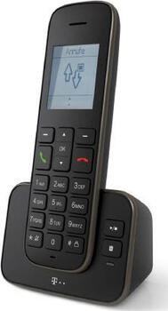 Telekom Sinus A207 schwarz, Analogtelefon (schnurlos) 