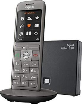Gigaset CL690A SCB anthrazit, analoges Telefon, mit Anrufbeantworter