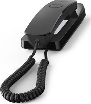 Gigaset DESK 200, analoges Telefon, schwarz Kabelgebunden
