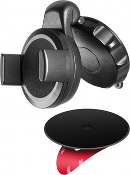 goobay KFZ Smartphone Universalhalterung f&uuml;r Windschutzsche&period;