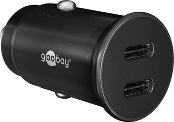 Dual-USB-C PD (Power Delivery) Auto-Schnellladegerät (30 W)