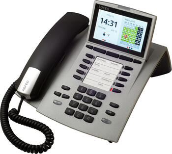 Agfeo ST45 Systemtelefon silber S0/Up0 