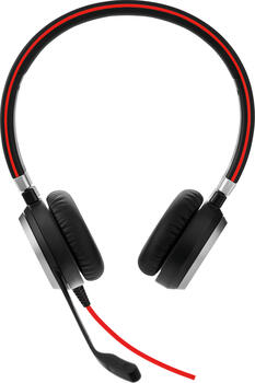 Jabra Evolve 40 UC Duo (Stereo) Headset USB, 3.5mm-Klinke 