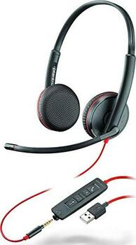 Plantronics Blackwire C3225 USB-A, On Ear Headset 