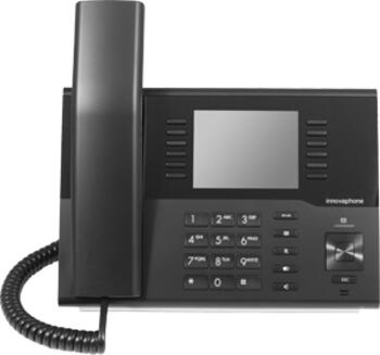 Innovaphone IP222 schwarz&comma; schnurgebundenes VoIP-Telefon 